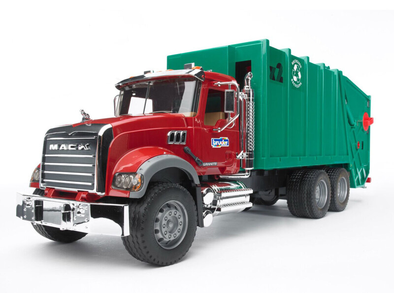 Bruder MACK Granite popelářské auto 1:16